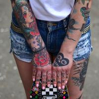 最新欧美霸气个性纹身头像