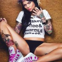 最新欧美霸气个性纹身头像