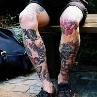 最新欧美霸气个性纹身头像