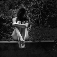 超高清的欧美女生黑白头像