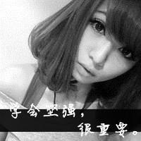 超拽霸气女生黑白个性qq头像
