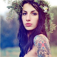 盘点欧美性感美女纹身头像合集