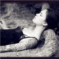 盘点欧美性感美女纹身头像合集