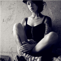 盘点欧美性感美女纹身头像合集