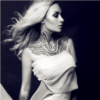 盘点欧美性感美女纹身头像合集