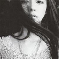 最新个性美女黑白qq头像图片