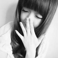 最新个性美女黑白qq头像图片