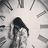 最新个性美女黑白qq头像图片