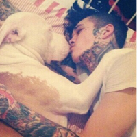 最新时尚另类个性纹身男头像