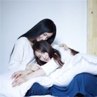 时尚小清新的女生姐妹qq头像