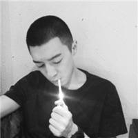 超拽有型的男生黑白无字头像