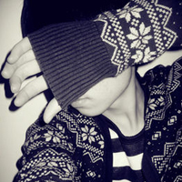 个性十足的男生黑白qq头像