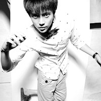 个性十足的男生黑白qq头像