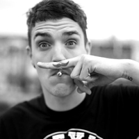 个性十足的男生黑白qq头像