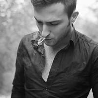 欧美冷酷个性男生黑白qq头像