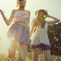 最新非主流qq欧美姐妹头像