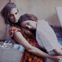 最新非主流qq欧美姐妹头像