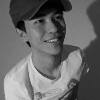 黑白系列帅气男生卫衣头像