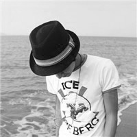 黑白系列帅气男生卫衣头像