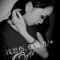 超好看的女生黑白qq头像合集