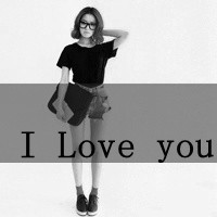 超好看的女生黑白qq头像合集