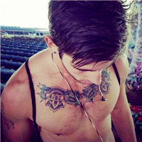 十月最新欧美霸气男生纹身头像