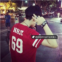 精选十月最酷帅哥带字头像图片