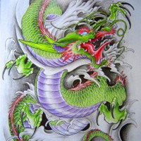 超霸气的微信纹身头像图片