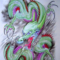 超霸气的微信纹身头像图片