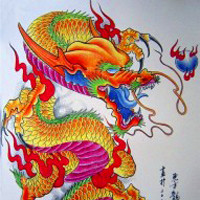 超霸气的微信纹身头像图片