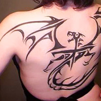 超霸气的微信纹身头像图片