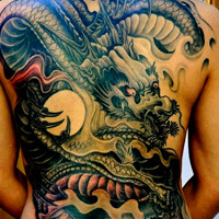 超霸气的微信纹身头像图片