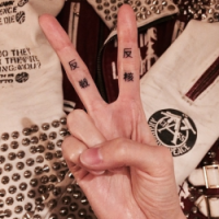 看不到脸的男生纹身头像图片