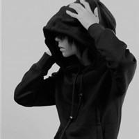 浪荡不羁的欧美帅哥黑白头像