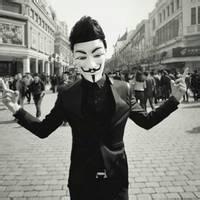 浪荡不羁的欧美帅哥黑白头像