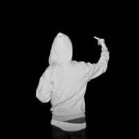 冷酷霸气的男生黑白头像