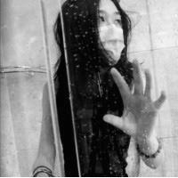 非主流超酷女生黑白qq头像