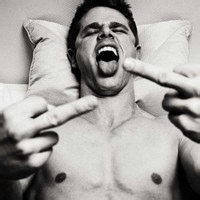 帅哥霸气qq黑白头像合集