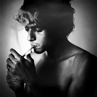 帅哥霸气qq黑白头像合集