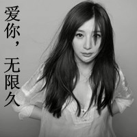 非主流女生伤感黑白头像带字图片