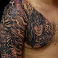 黑社会超拽霸气纹身头像合集