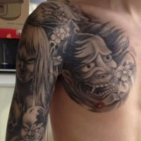 黑社会超拽霸气纹身头像合集