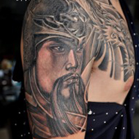 黑社会超拽霸气纹身头像合集