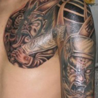 黑社会超拽霸气纹身头像合集