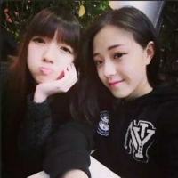 最新美女小清新唯美闺蜜头像图片