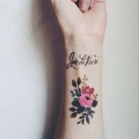 90后女生精美纹身头像合集