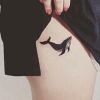 90后女生精美纹身头像合集