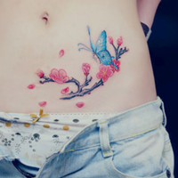 90后女生精美纹身头像合集