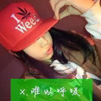 戴帽子的非主流女生扣扣头像