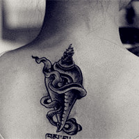 超拽霸气纹身扣扣个性头像